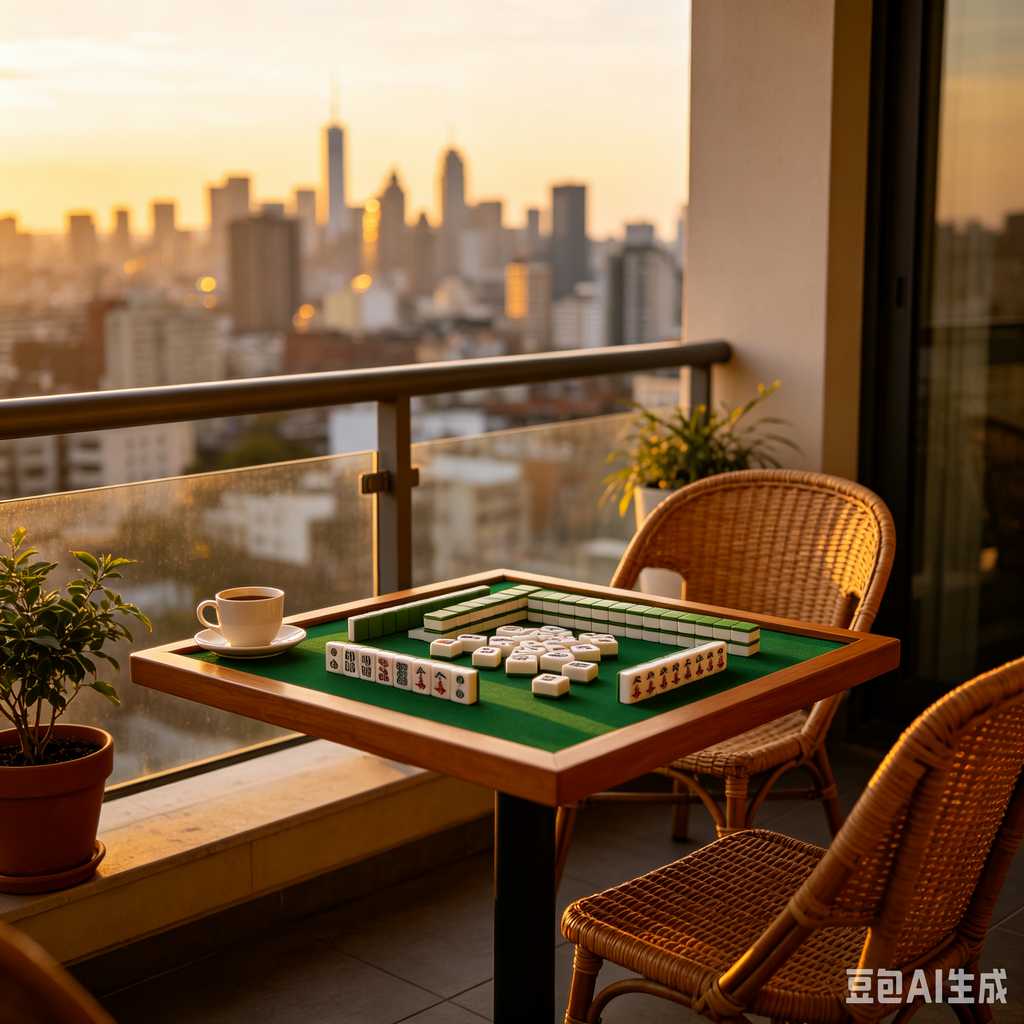 entertainment mahjong set