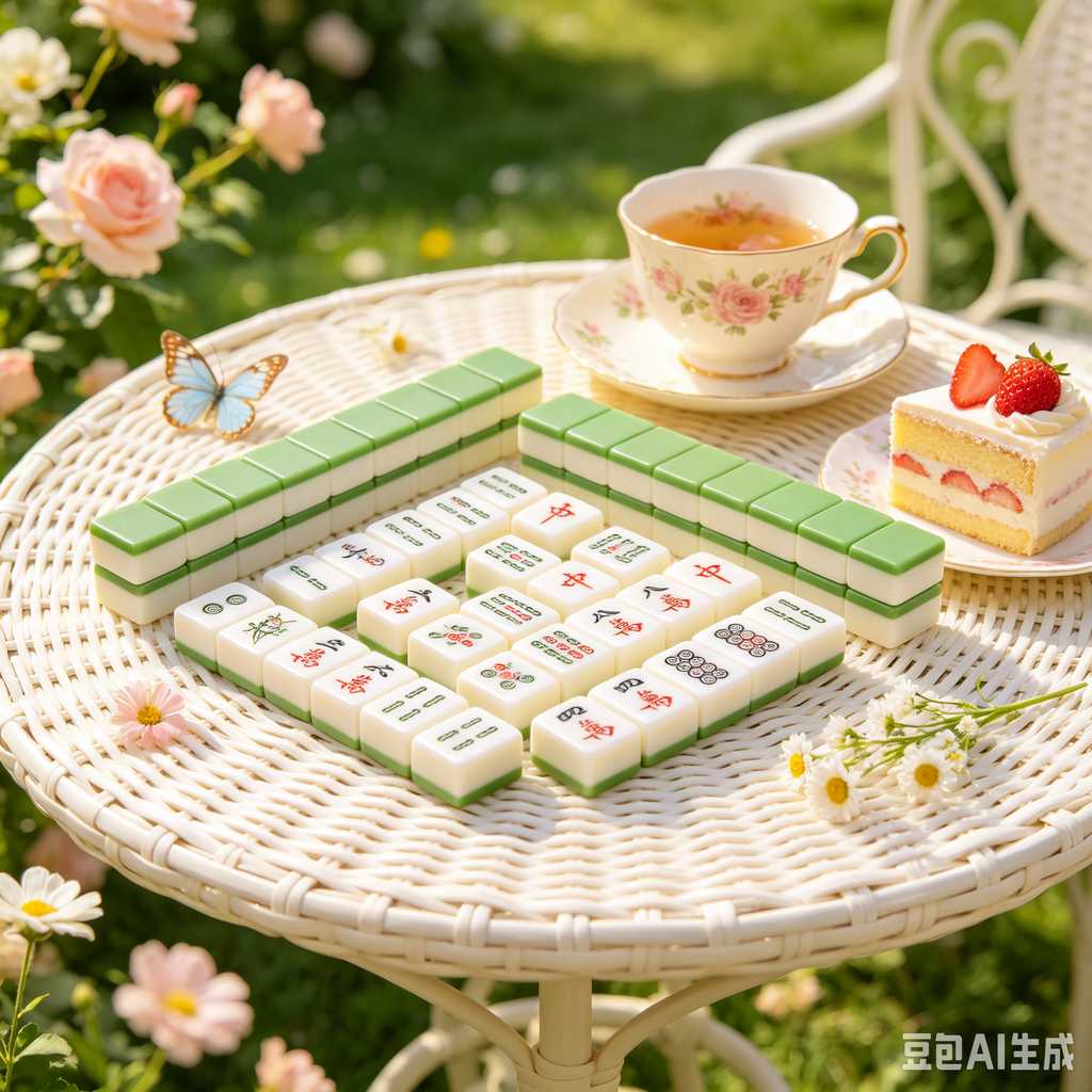 luxury carving mahjong tiles
