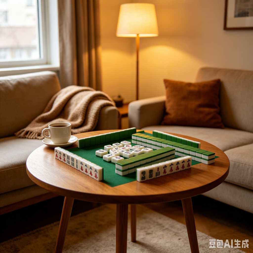 premium mahjong tile set